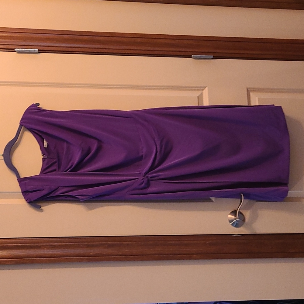 Women's size 14 Eva Mendes NY&Co. Purple cocktail dress